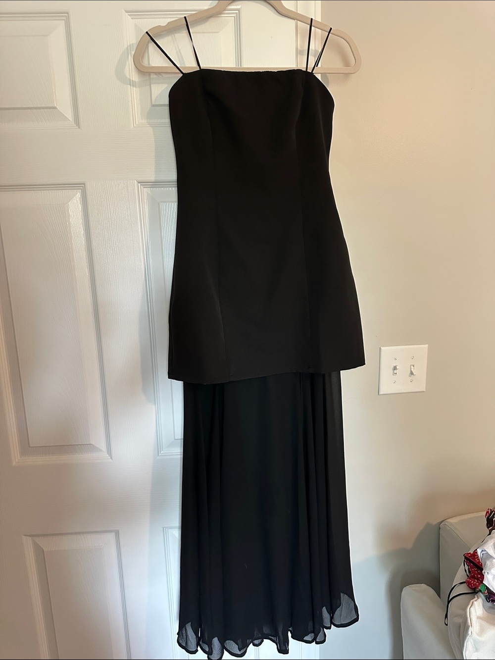 Edit By Nine Black Strapless dress